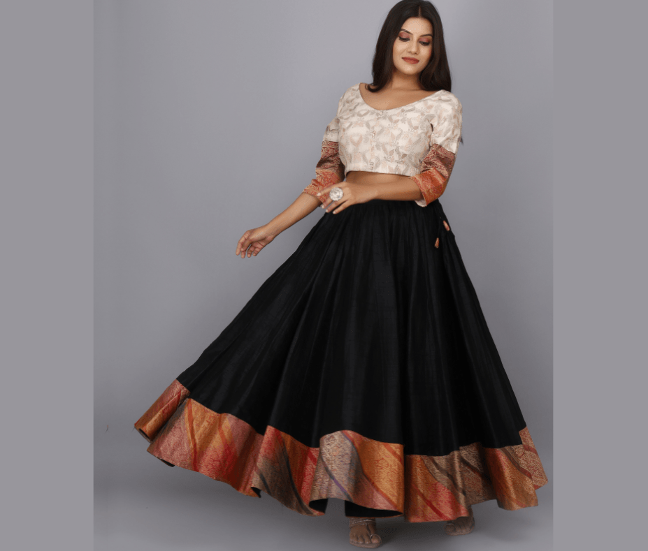 Long skirt top dikhaiye online