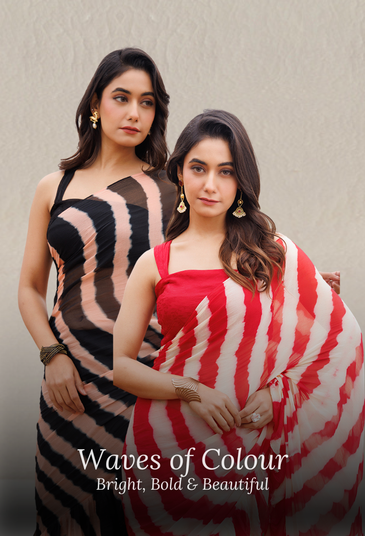 Top 5 Leheriya Saree Looks to Try This Festive Season