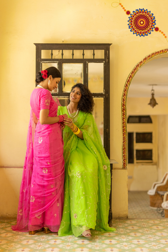 Timeless Threads of Love: Gifting Sarees & Sets This Rakhi Season