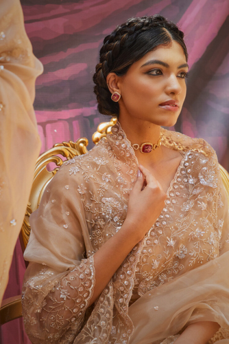 From Loom to Legacy: The Craft Behind Our Exclusive Tissue Sarees