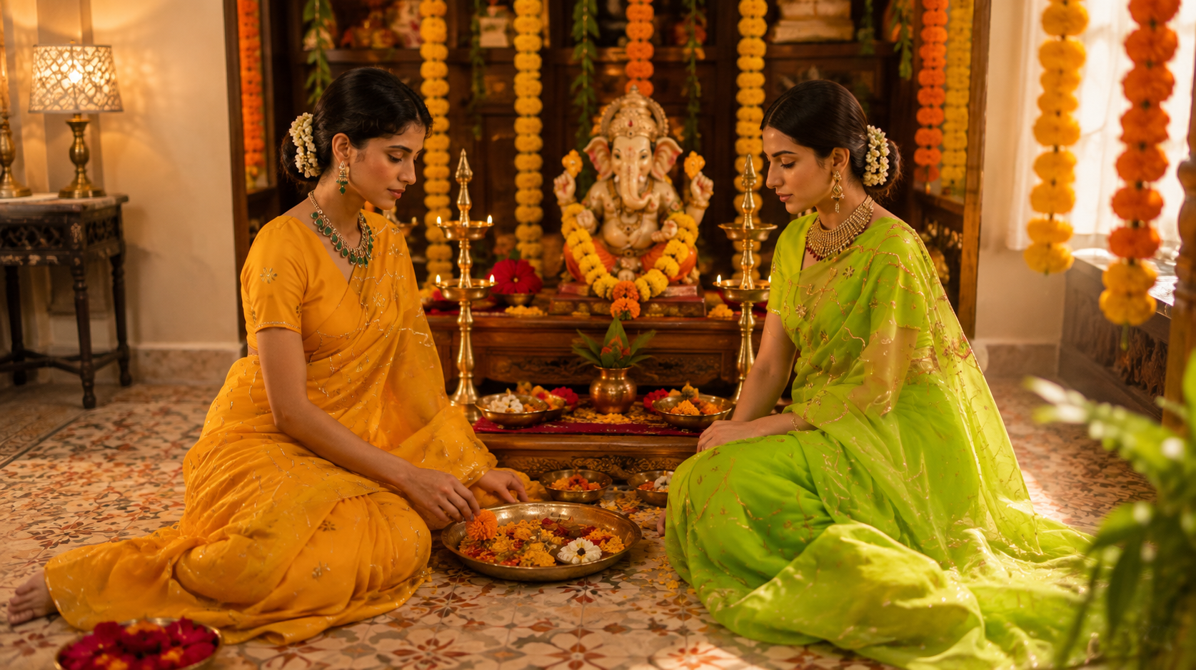 What to Wear for Ganesh Chaturthi 2026: Sarees, Kurta Sets and Festive Indian Looks