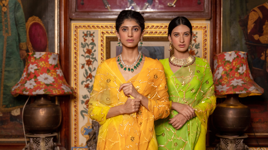 Lightweight wedding saree for Indian summers