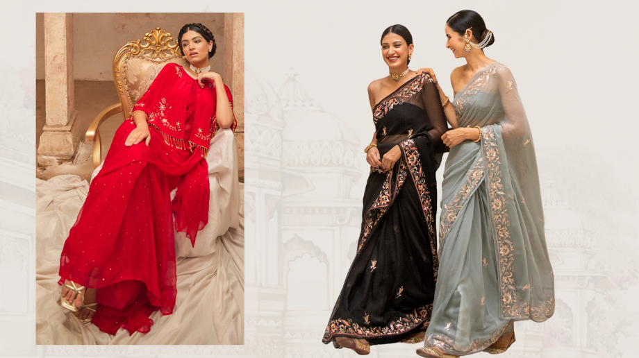 Wedding sarees in trending styles for Indian celebrations
