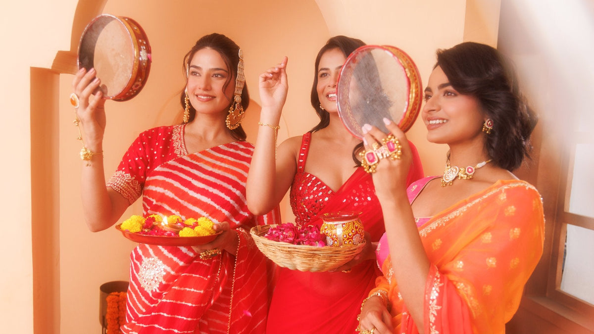 The Colours of Karwa Chauth: Why Rajasthani Brides Choose Red and Gold