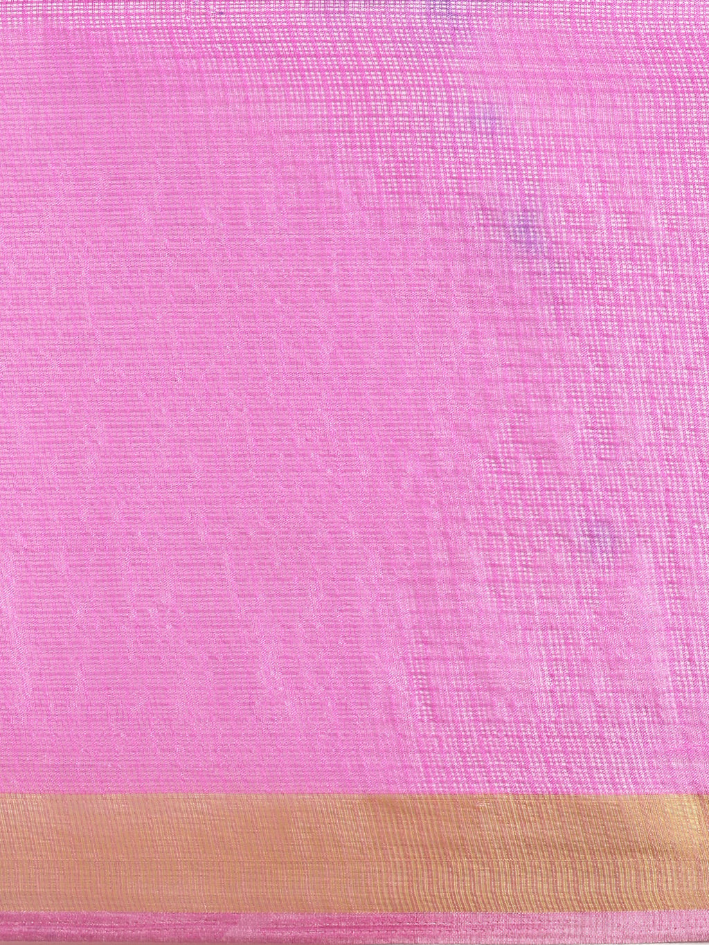 Pink & Blue Shaded Hand Dyed Shibori Art Kota Silk Saree