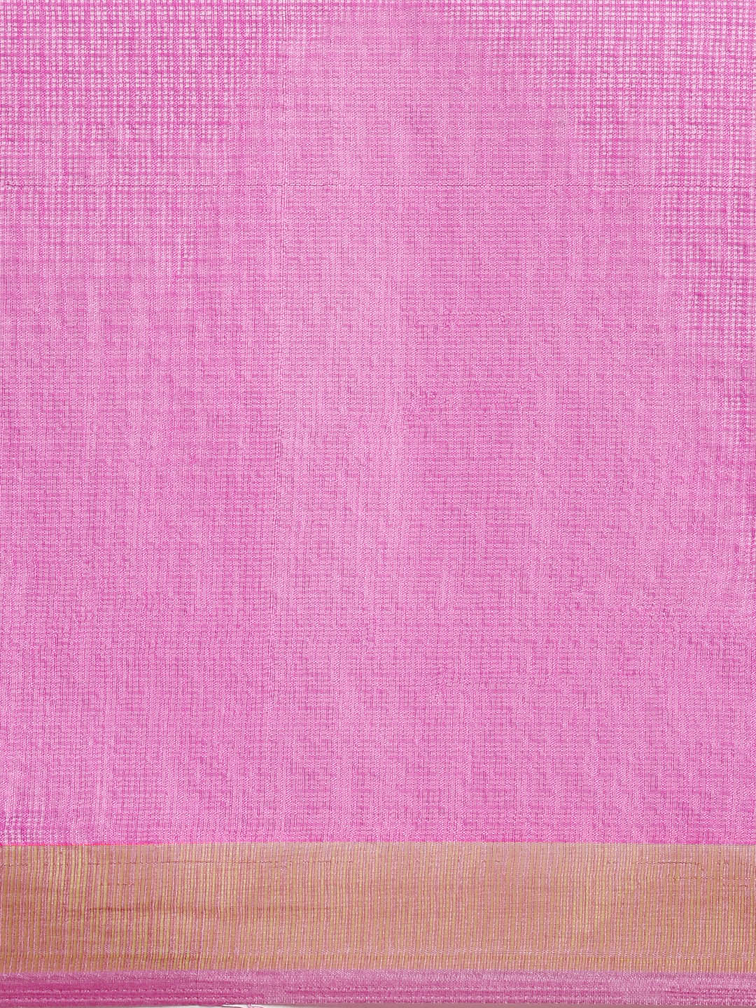 Pink & White Shaded Hand Dyed Shibori Art Kota Silk Saree