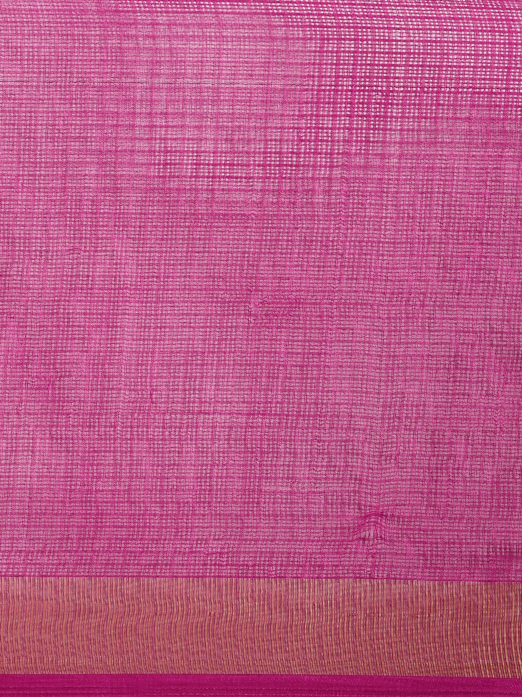 Pink Hand Dyed Shibori Art Kota Silk Saree