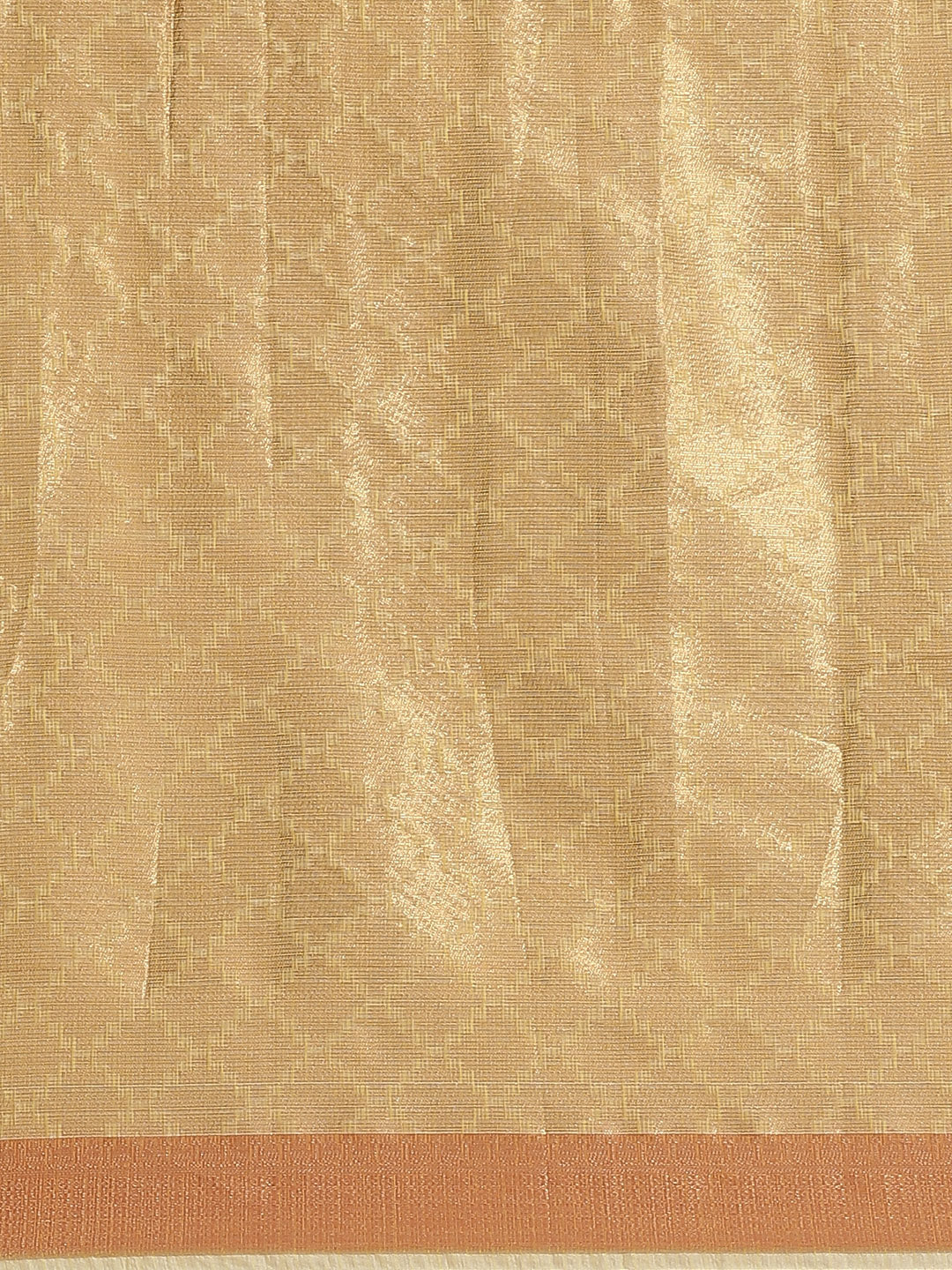 Yellow Floral Printed Zari Woven Design Kota Doria Silk Saree