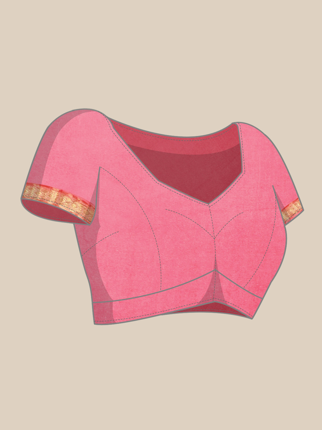 Pink Bandhani Art Silk Bandhani Saree