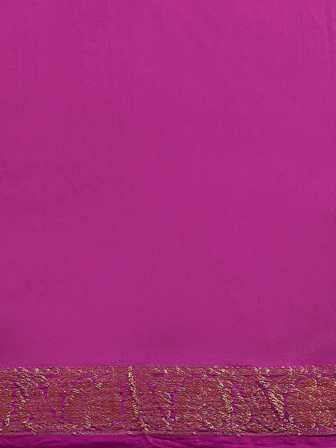 Pink Hand Dyed Bandhani Zari Work Art Silk Saree