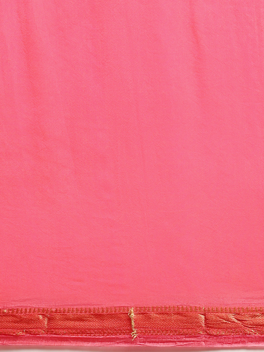 Pink & Blue Bandhani Art Silk Saree
