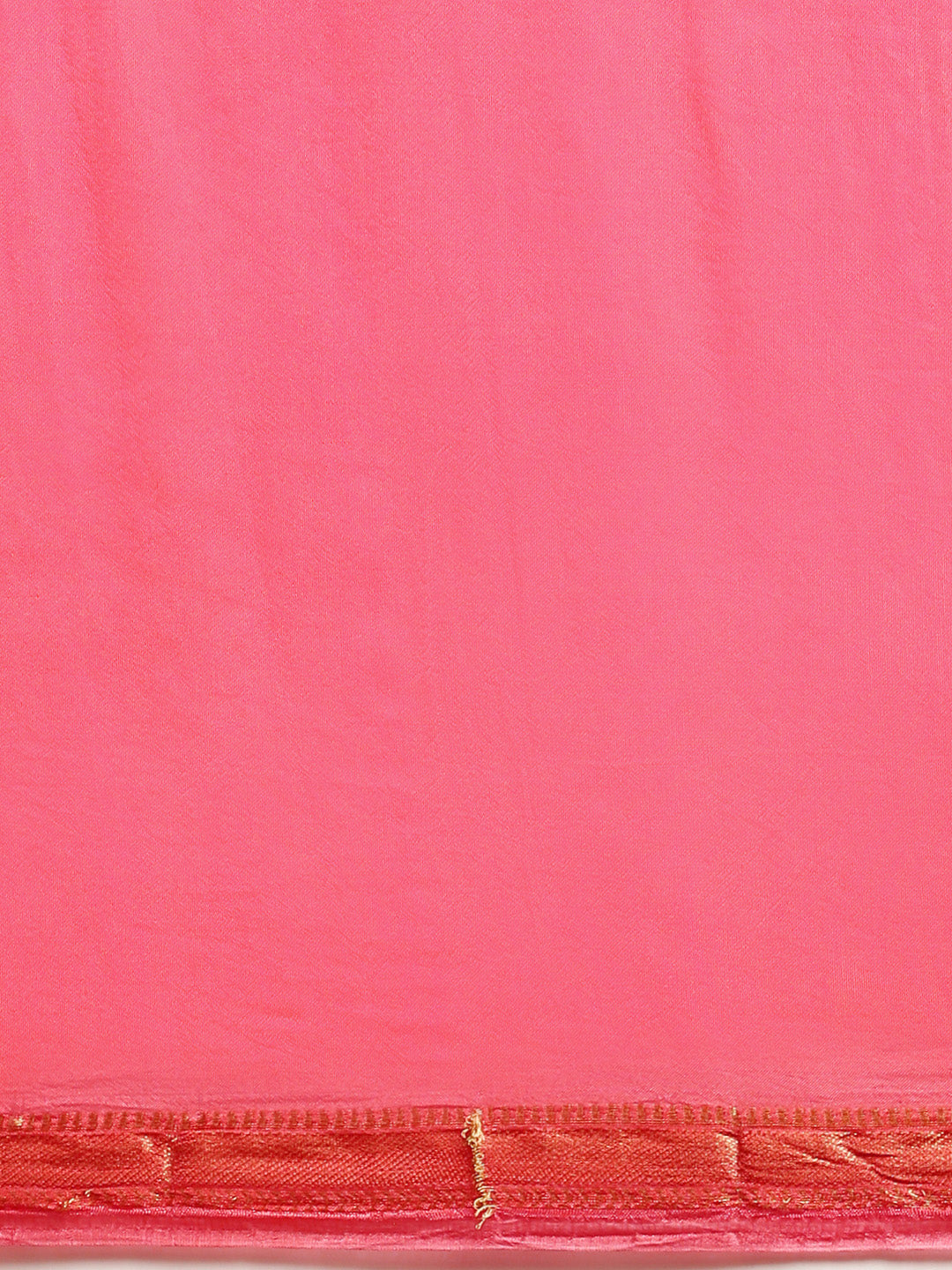 Pink & Blue Bandhani Art Silk Saree
