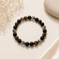 Triple Protection Natural Stone Energy Bracelet