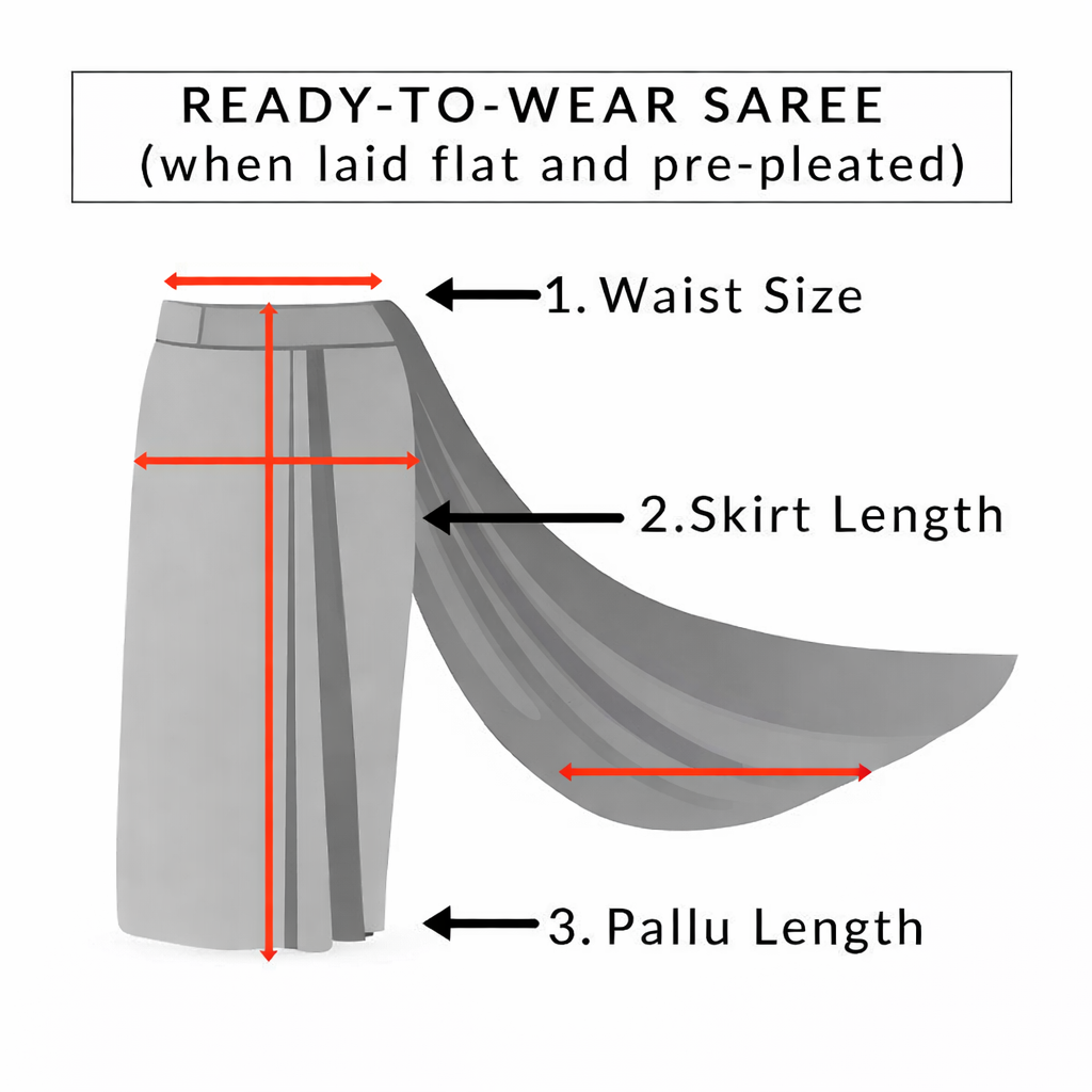 Pre Drape Stitched Service