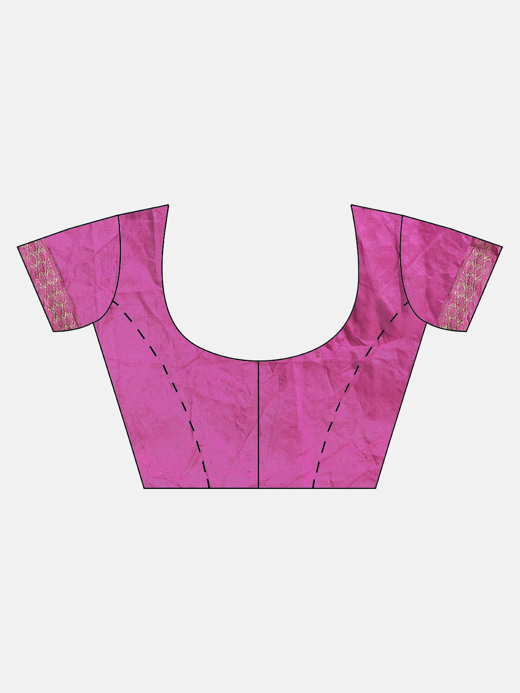Purple Bandhani Art Silk Saree