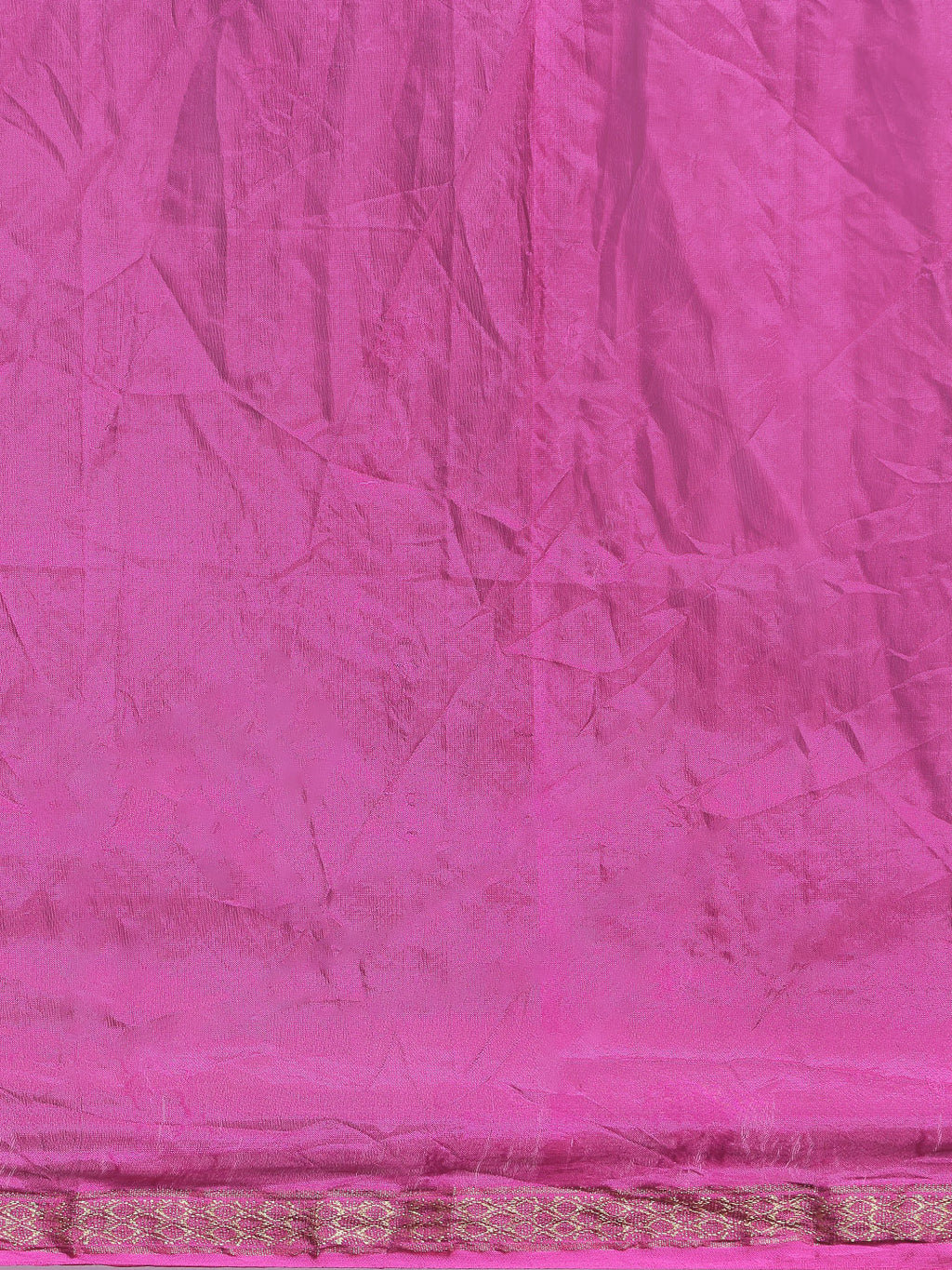 Purple Bandhani Art Silk Saree