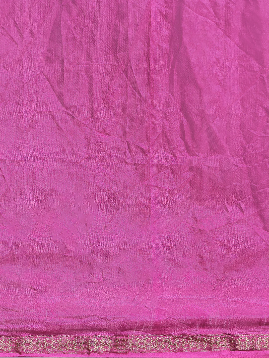 Purple Bandhani Art Silk Saree