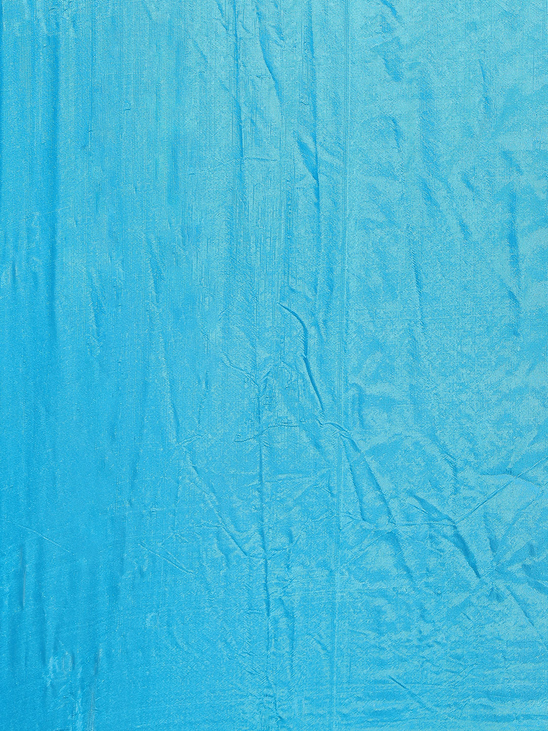 Blue Art Silk Hand Dyed Bandhani Saree