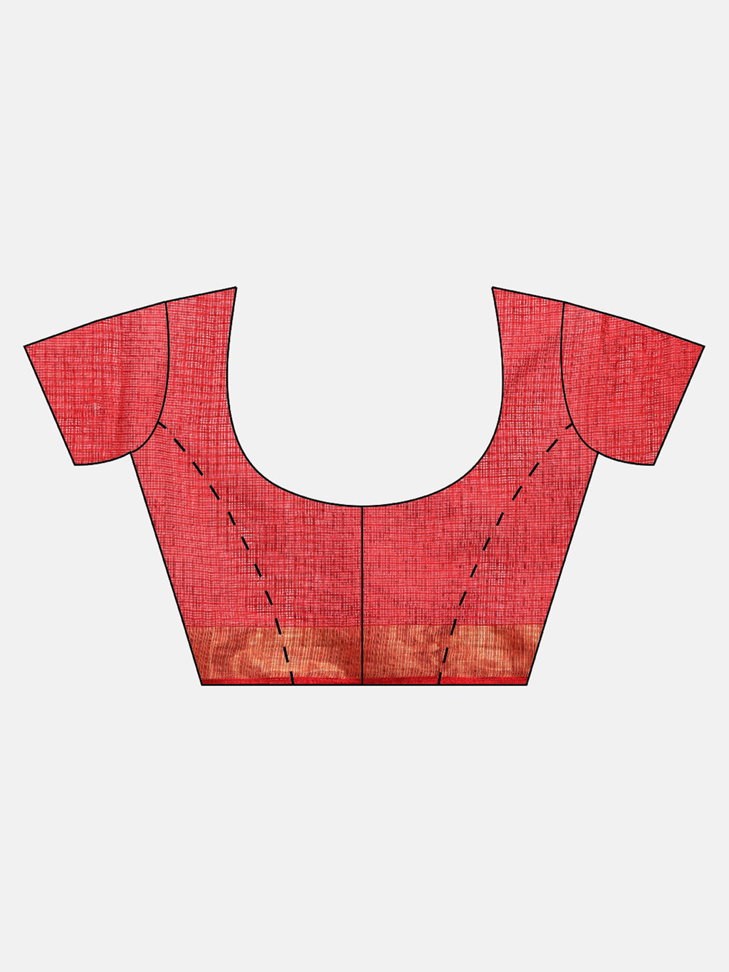 Red & Black Bandhani Art Silk Saree