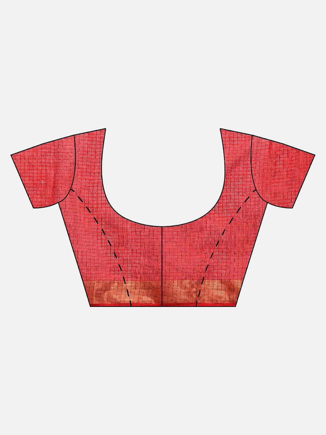 Red & Black Bandhani Art Silk Saree