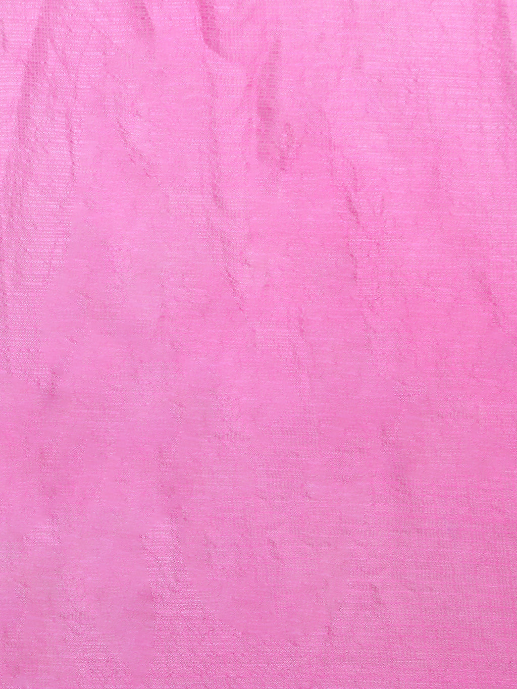 Pink & Grey Hand Dyed Kota Doria Silk Saree