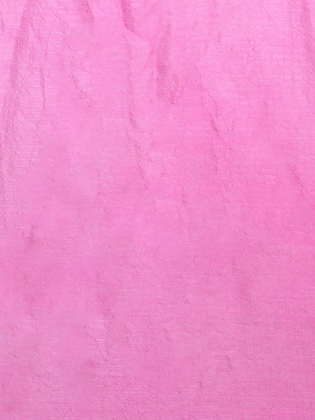 Pink & Grey Hand Dyed Kota Doria Silk Saree
