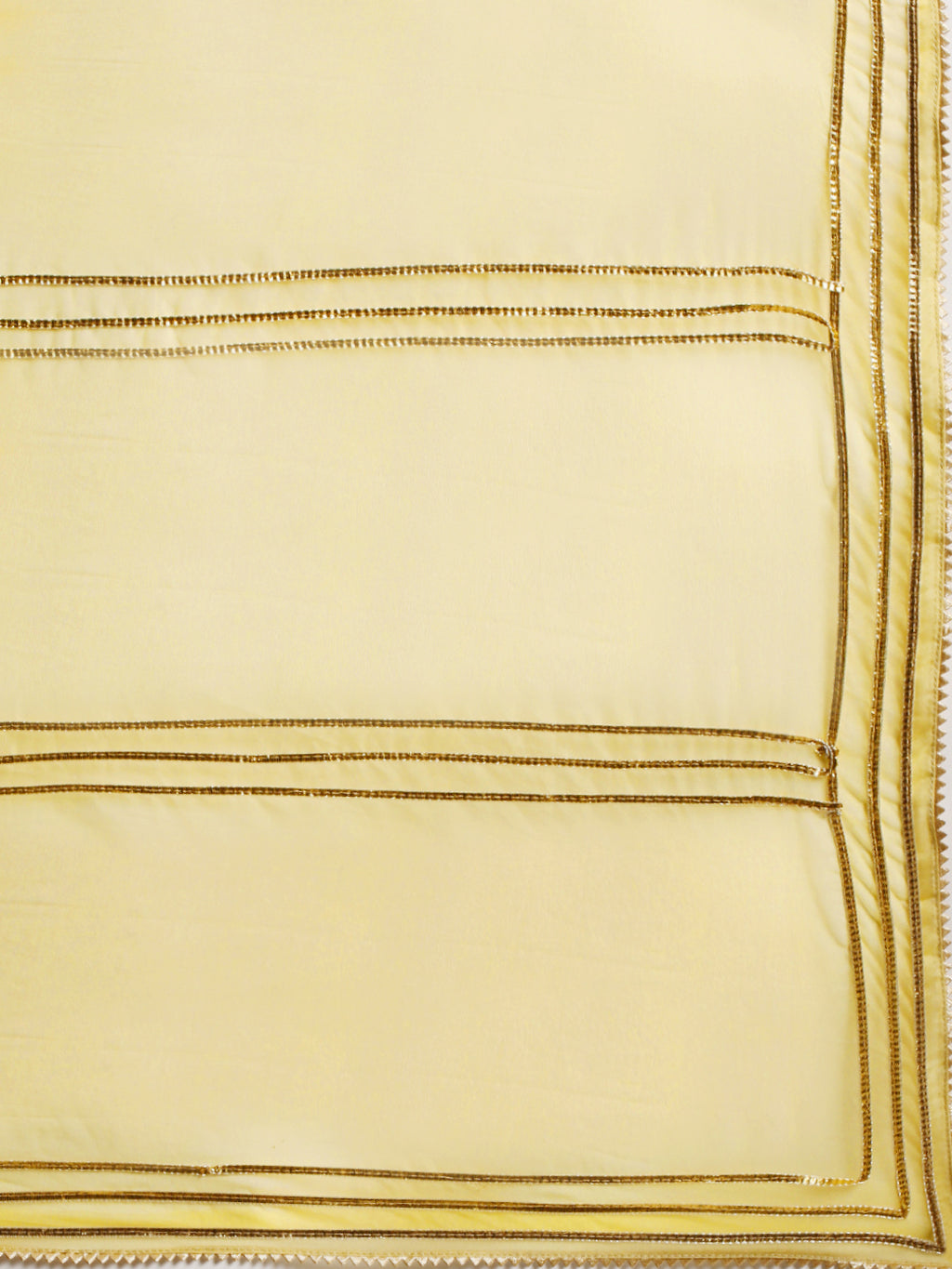 Yellow Ombre Organza Saree