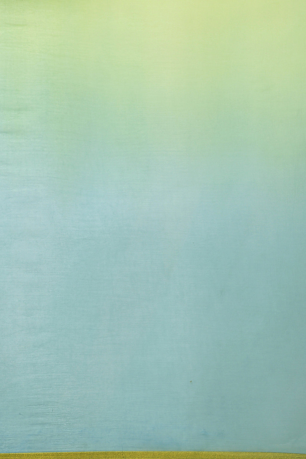 Green Shaded Chiffon Saree With Zari Border