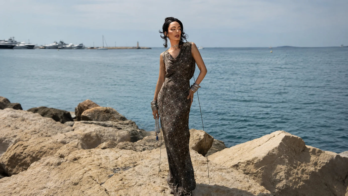 Contemporary Couture Silhouette Blending Heritage Craftsmanship With Modern Elegance