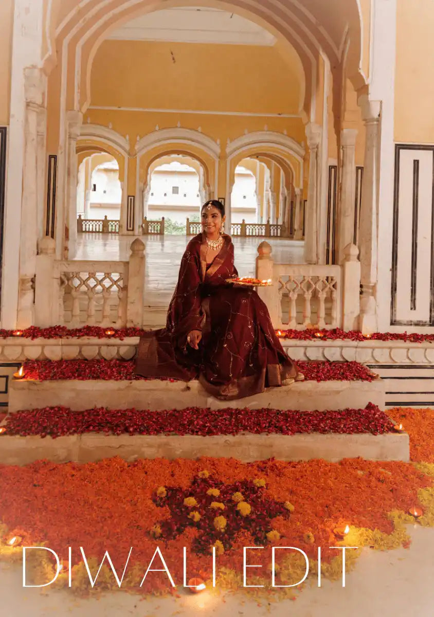 The Colours of Jaipur, Embroidered by Hand