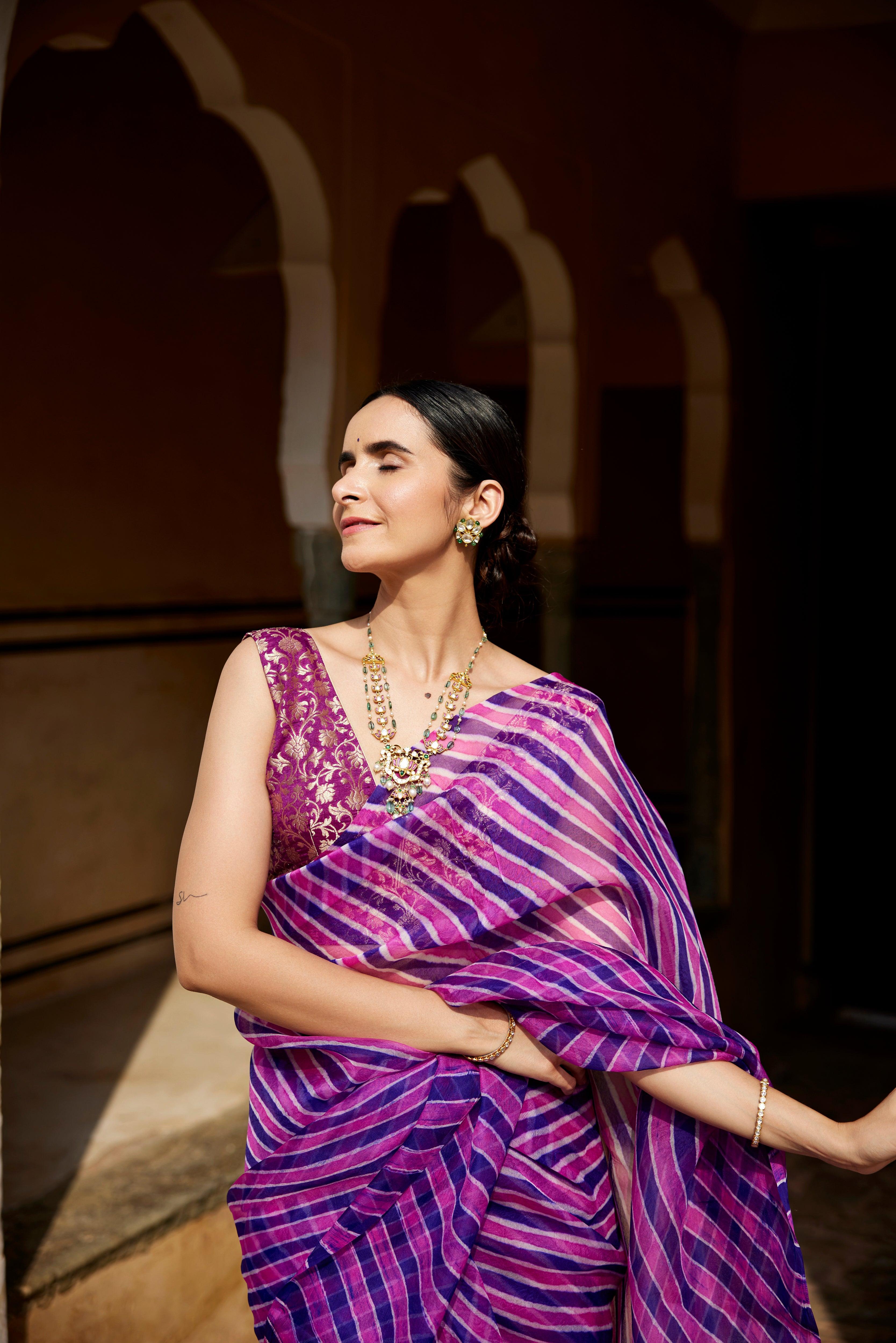 Trending Leheriya Sarees Ladies Should Try for A Feminine Look